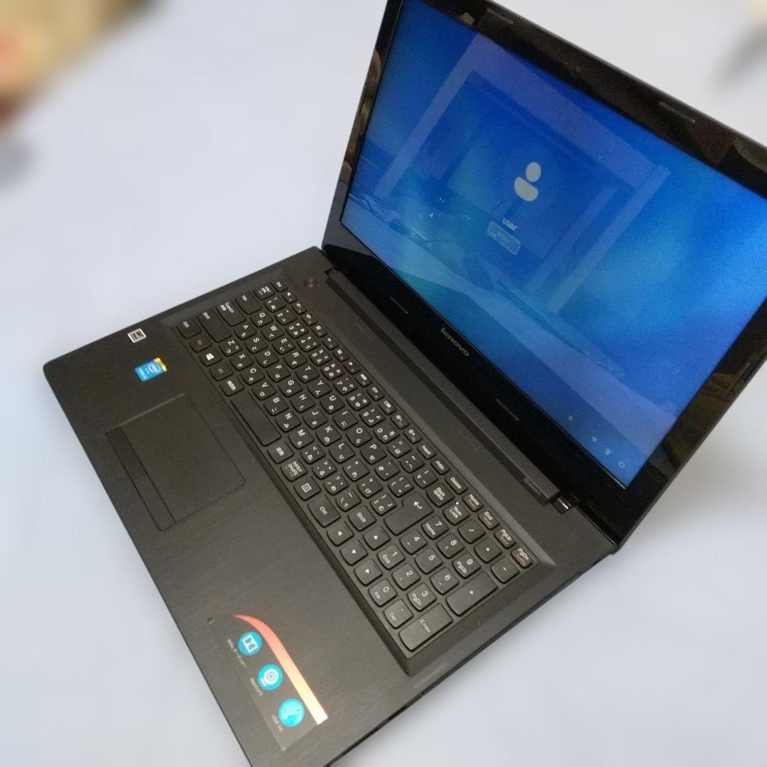 【値下】レノボ ノートPC 光沢ブラック Win11 Office SSD