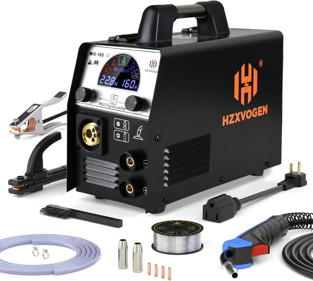 HZXVOGEN 半自動溶接機 110V/220V 最大出力160A 溶接DXT