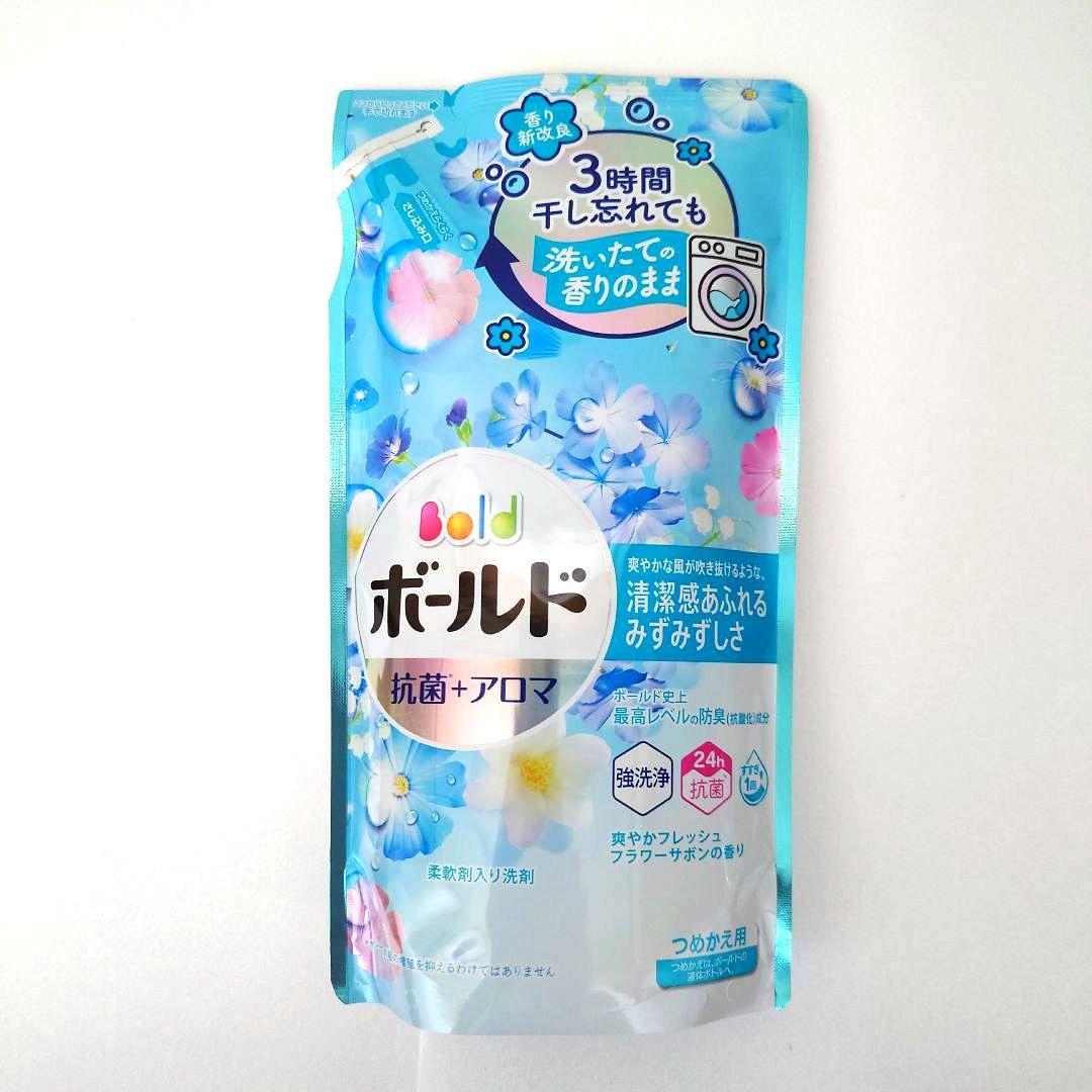 P＆G　ボールド　フラワーサボン　　抗菌＋アロマ　洗濯用洗剤　400g　30袋
