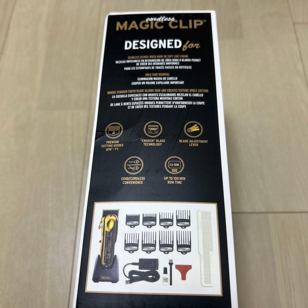 未使用品WahlProfessional5スターコードレスマジックメタルクリッパ