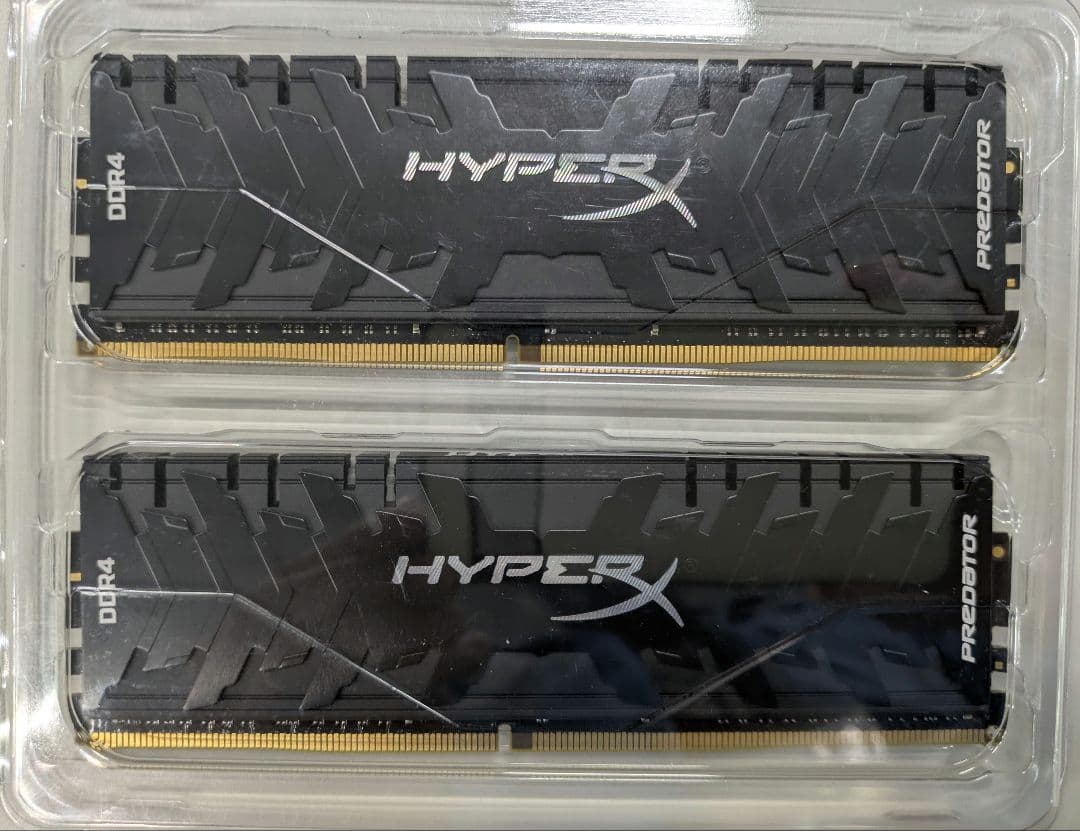 デスクトップPC用DDR4-3000 16GB×2枚 Kingston