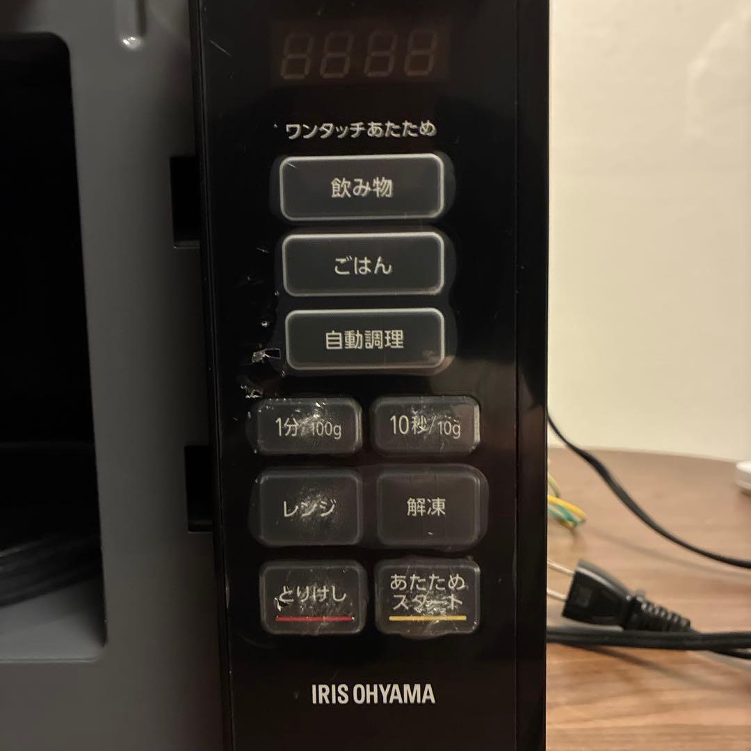 [値下げ可]2023年製アイリスオーヤマ 電子レンジ PMB-T178-B