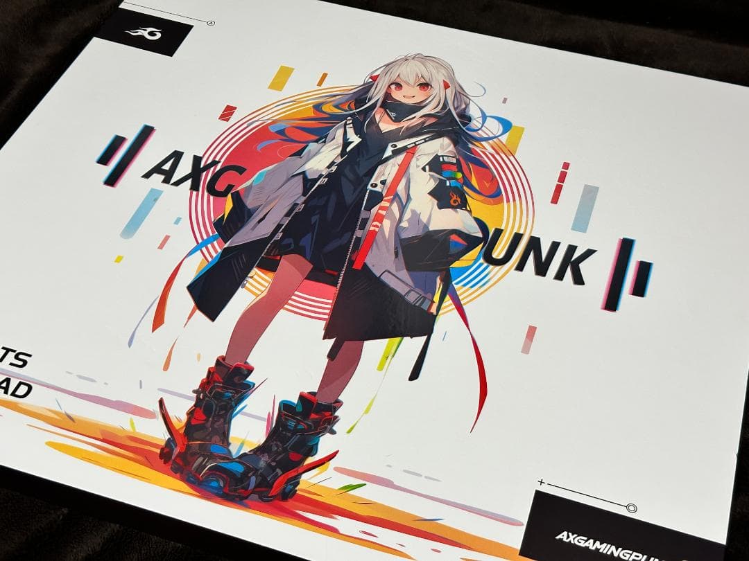 AXGamingPunk COCO ガラスマウスパッド
