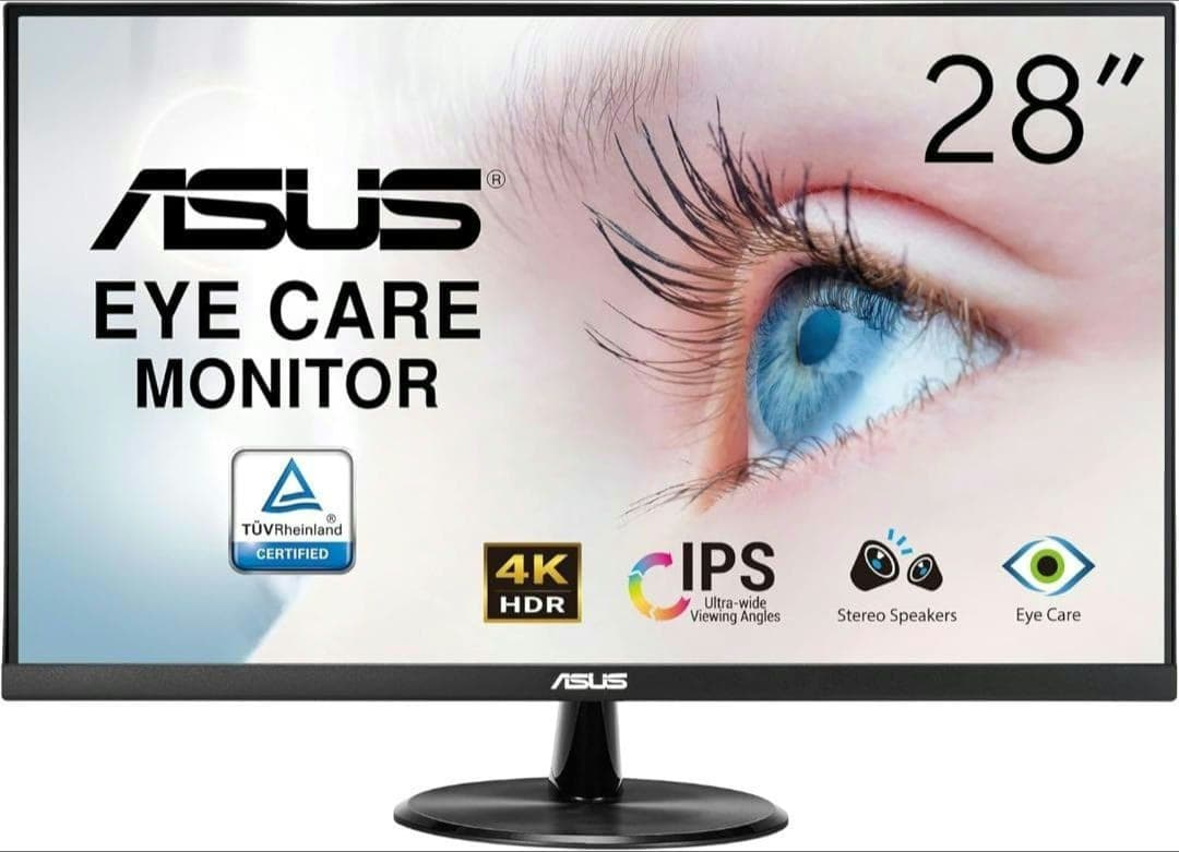 ★ASUS 4K モニター Eye Care VP289Q 28インチ