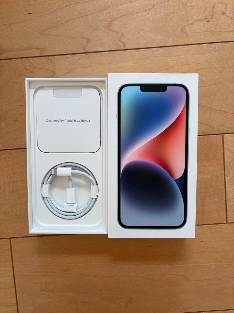 iPhone 14 128GB 充電ケーブル付