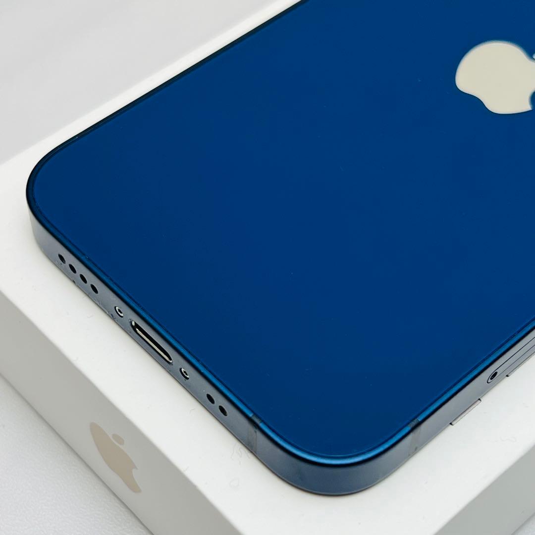 【良美品☆】iPhone12mini 本体 Blue 256GB SIMフリー