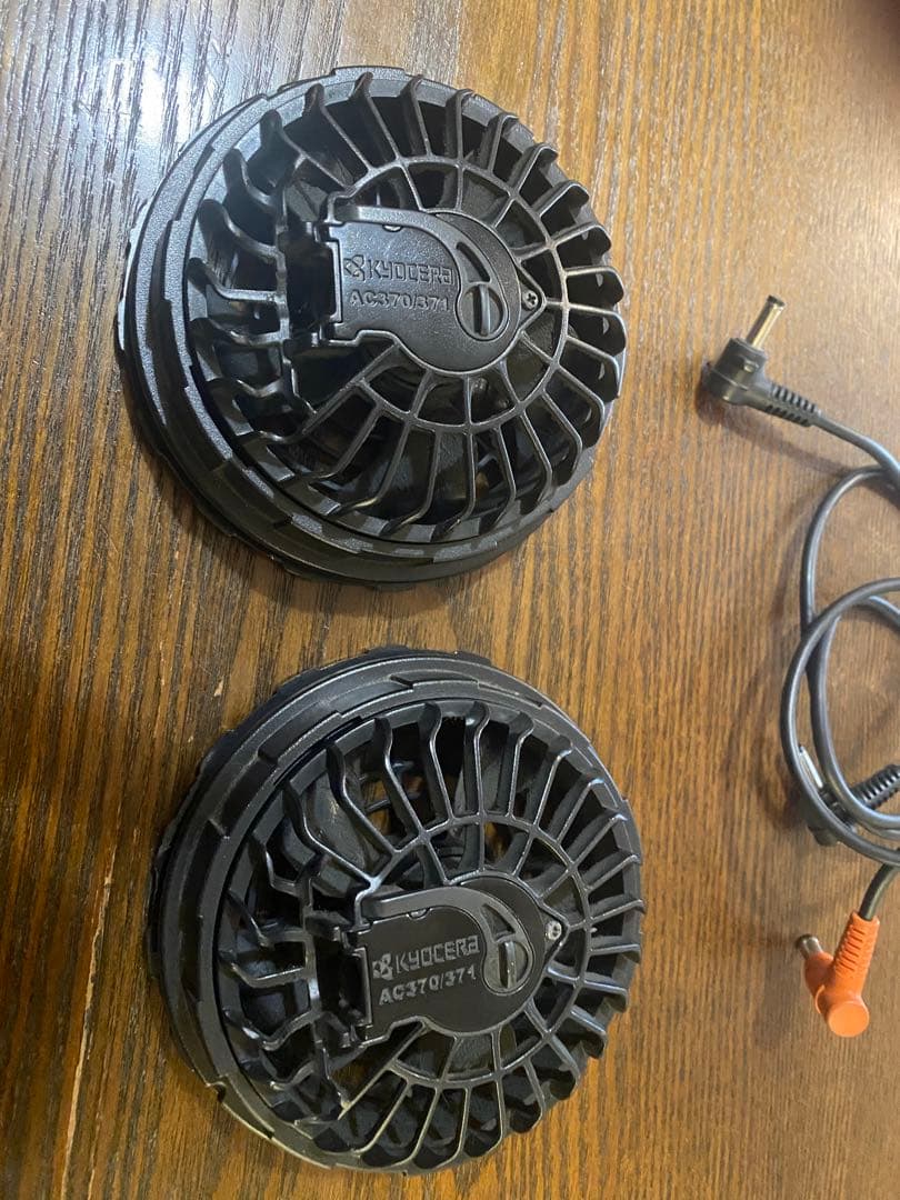 2024年モデル 22V バートル エアークラフト バッテリー＆ファン 京セラ製