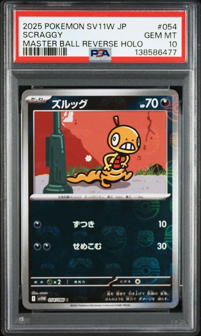 PSA10スラッグ #054 マスボミラー6477
