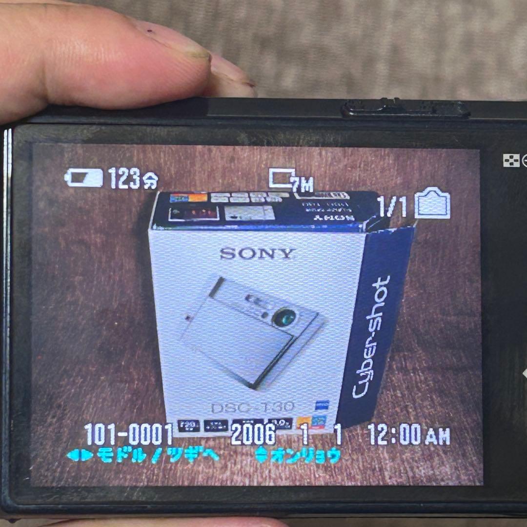 【稼働品　箱付き】SONY Cyber-shot DSC-T30 コンデジ