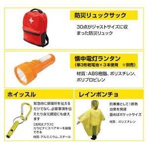 山善 YAMAZEN 防災士監修 一次避難用 災害対策 30点セット BBGrm