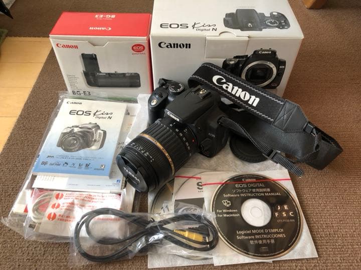 Canon EOS KISS DIGITAL N ボディ B レンズセット
