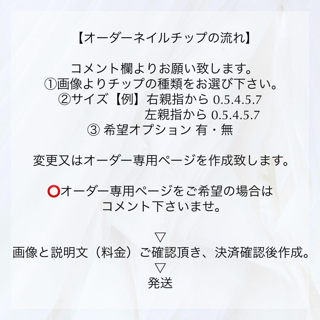 Arichan shop ネイルチップ 【サイズオーダー/320】 成人式