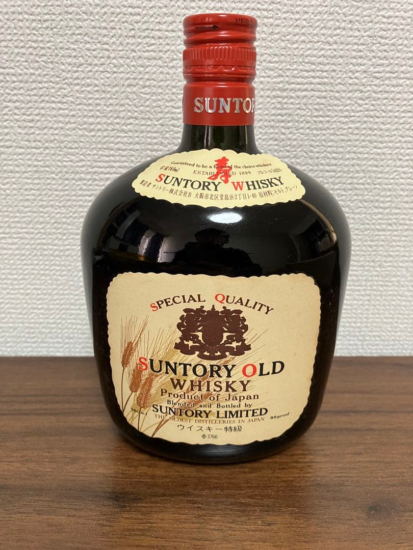 サントリーオールドウイスキー　麦穂ラベル　　未開栓　特級　2本セット　箱付