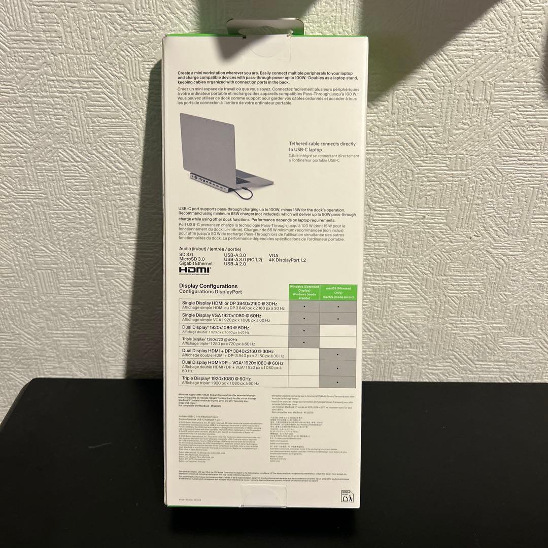 belkin USB-C 11-in-1 Multiport Dock 3セット