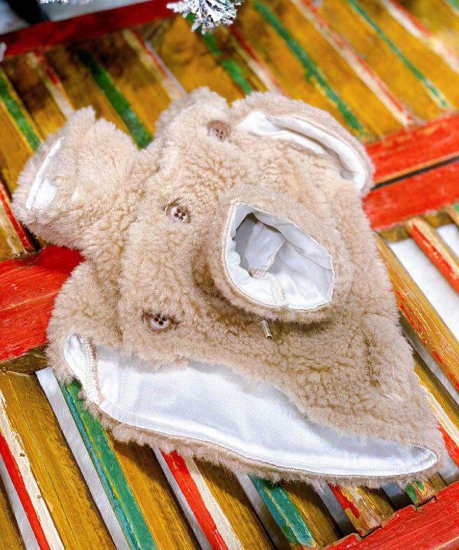 アズノゥアズ　犬服　もこもこアウター