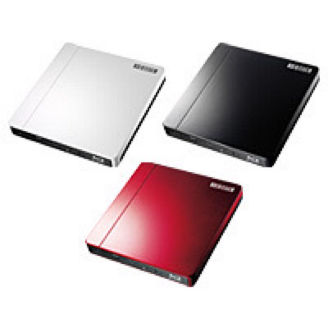 I-O DATA 外付けDVDドライブ 黒　BRP-UA6CK