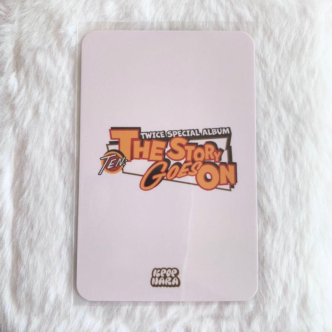 TWICE ナヨン \"THE STORY GOES ON\" KPOPNARA特典