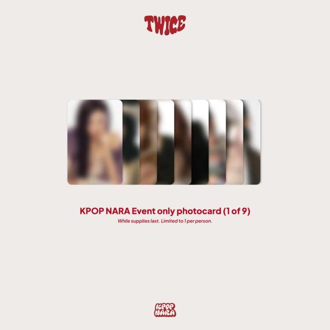 TWICE ナヨン \"THE STORY GOES ON\" KPOPNARA特典