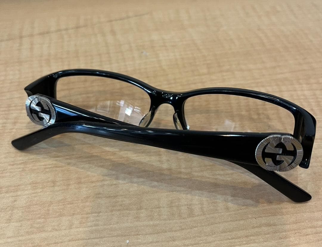 美品・日本製】GUCCI グッチ メガネフレーム GG-9071J 黒