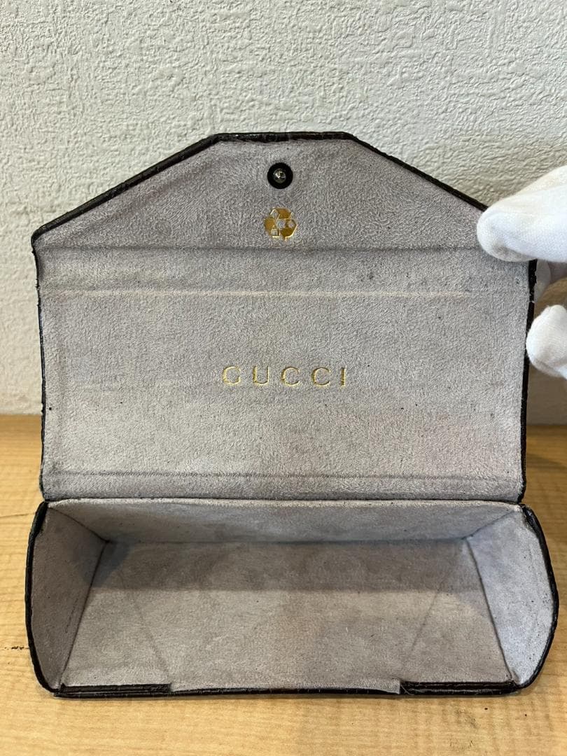 美品・日本製】GUCCI グッチ メガネフレーム GG-9071J 黒