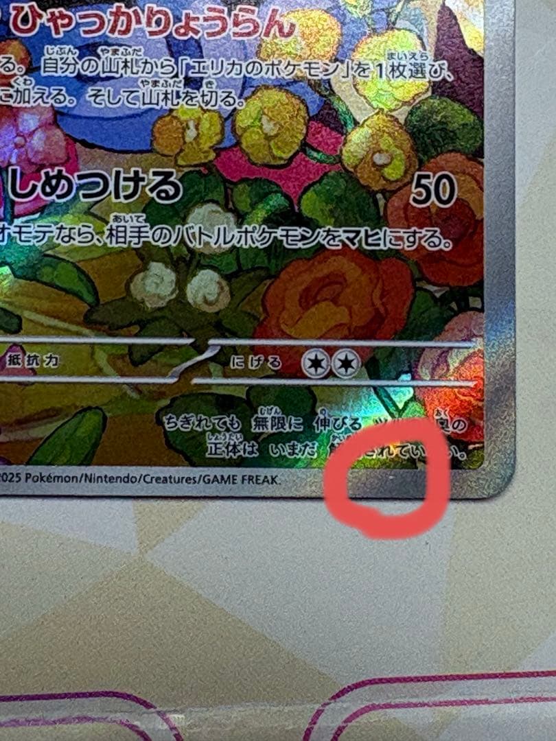 なのみ様宛エリカのモンジャラ