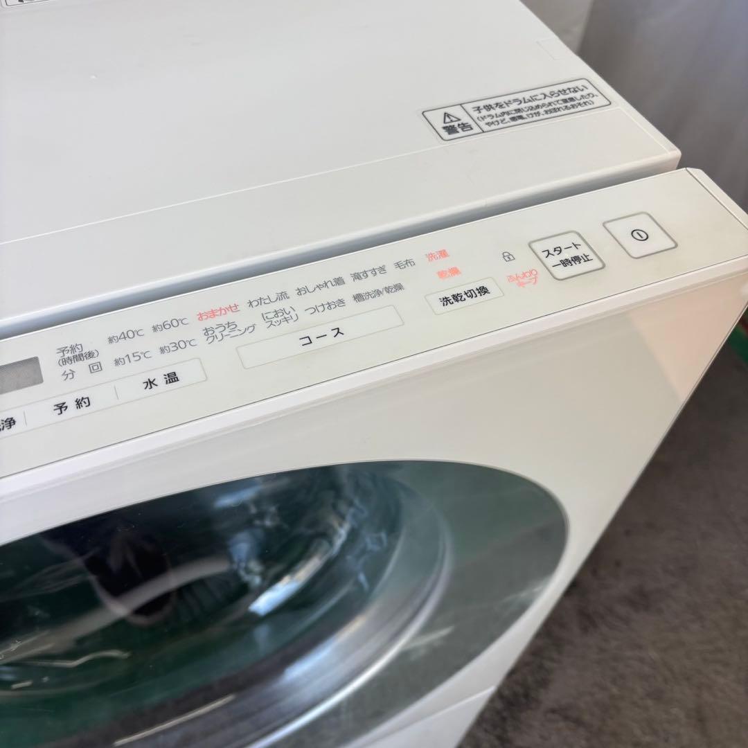 ★262　ドラム式洗濯機　パナソニック　乾燥　7キロ　安い　中古　設置無料　右開