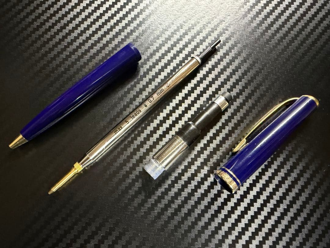 極美品 モンブラン ジェネレーション ネイビー ペンシル 0.7mm