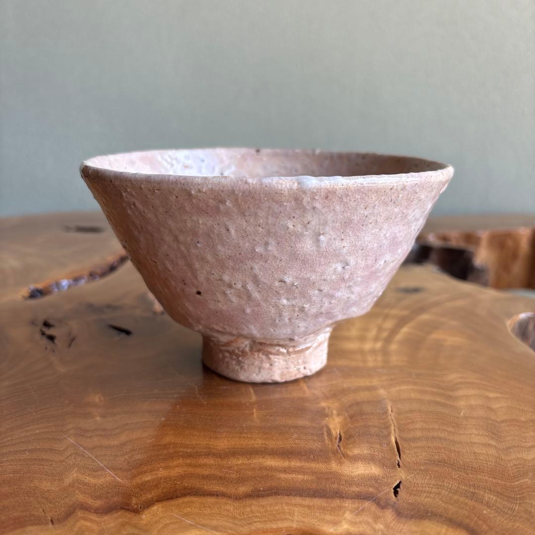 萩焼 波多野指月作 扇芝庵 抹茶碗 茶道具