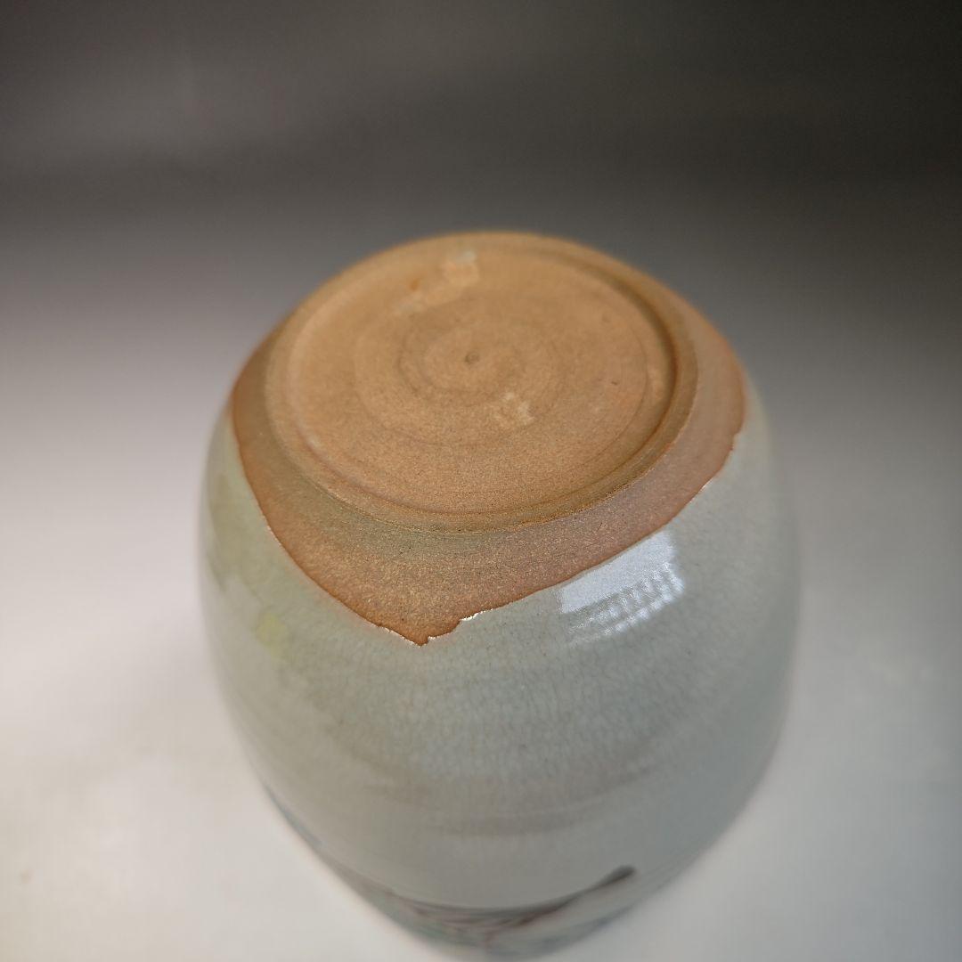 イ752 水指『菱形　扇面梅の図　水指　木箱』茶道具