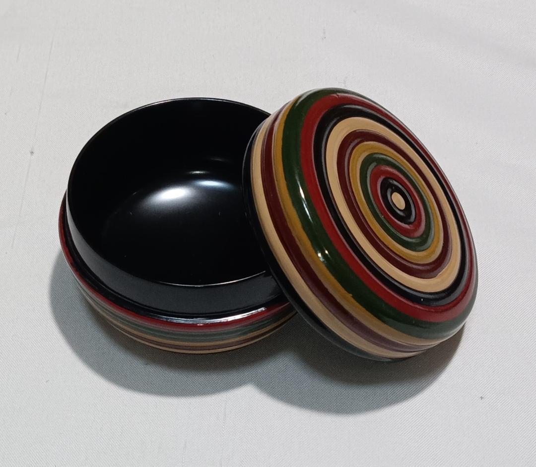 茶道具　旧家所蔵漆芸品　時代箱　徳川家抱塗匠　古満塗漆芸　古満塗棗　骨董！！