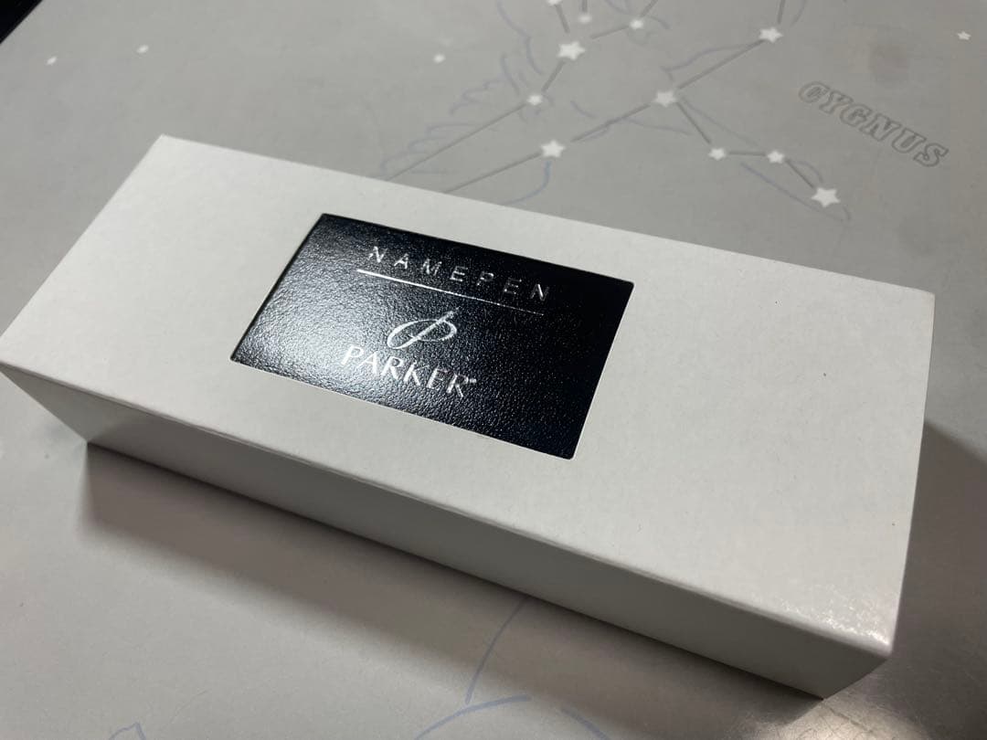【極美品】ネームペン・パーカー シグネチャー 万年筆 純正コンバーター付き