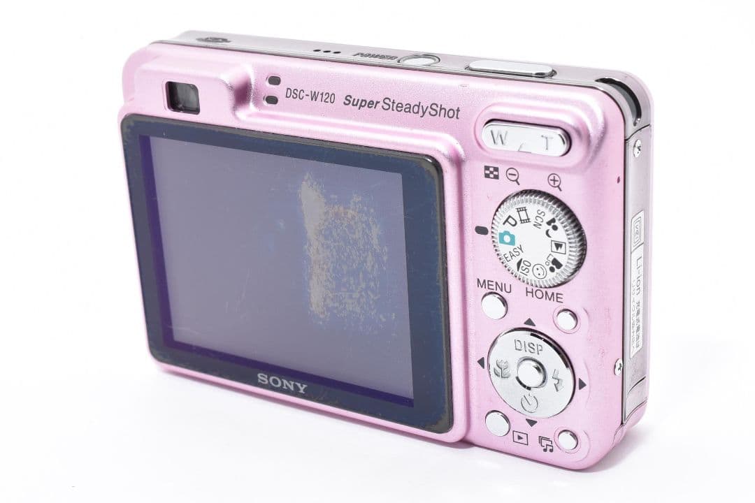 SONY Cyber-shot DSC-W120 ピンク