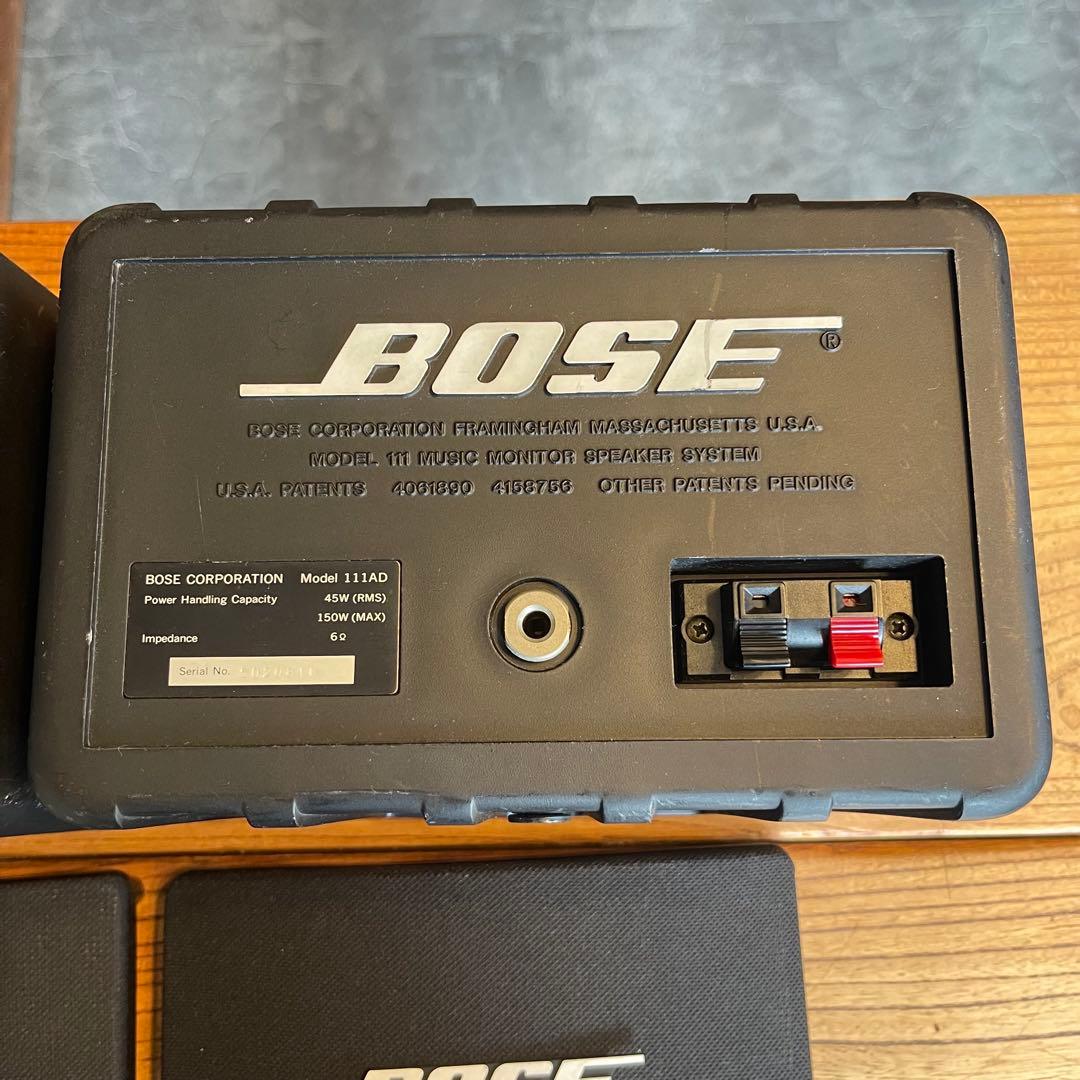 ★BOSE 111AD ボーズ フルレンジスピーカー 送料込