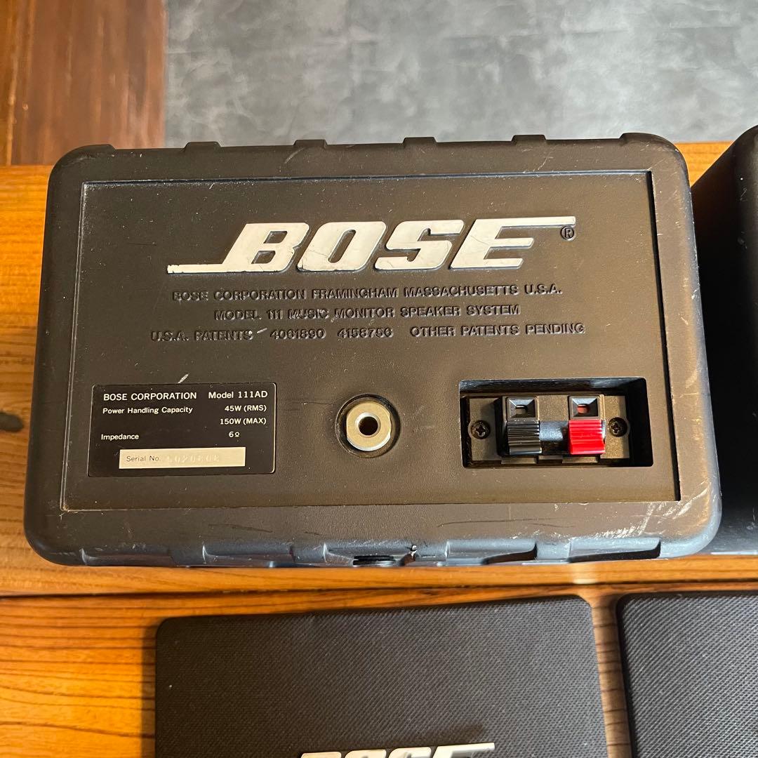 ★BOSE 111AD ボーズ フルレンジスピーカー 送料込