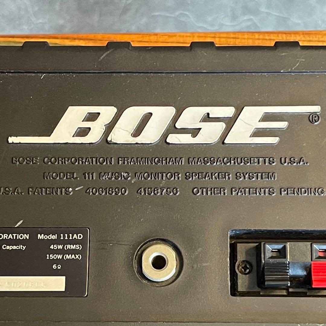 ★BOSE 111AD ボーズ フルレンジスピーカー 送料込
