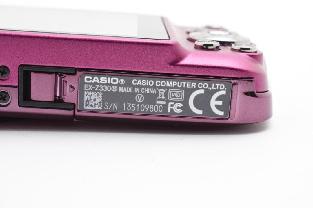【新品】CASIO EXILIM EX-Z330 パープル　キャプテンサンタ