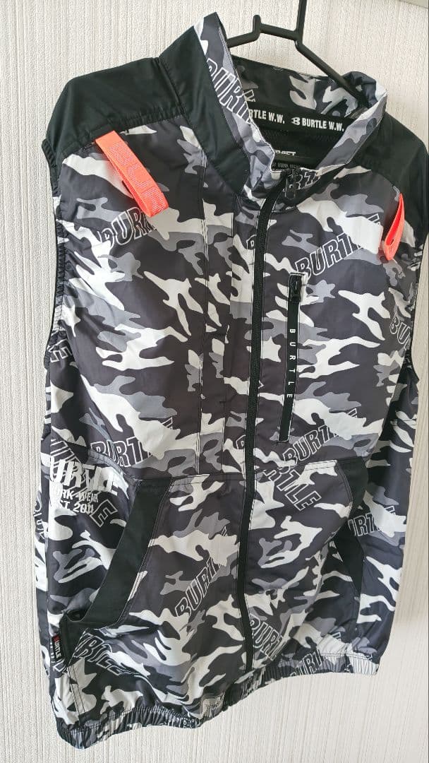 BURTLE 迷彩柄 空調服 限定品！