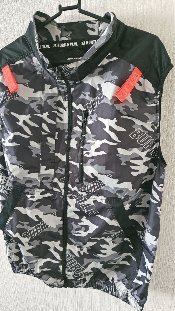 BURTLE 迷彩柄 空調服 限定品！