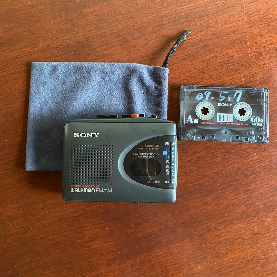 SONY WALKMAN ラジオ カセット ウォークマン WM-GX312