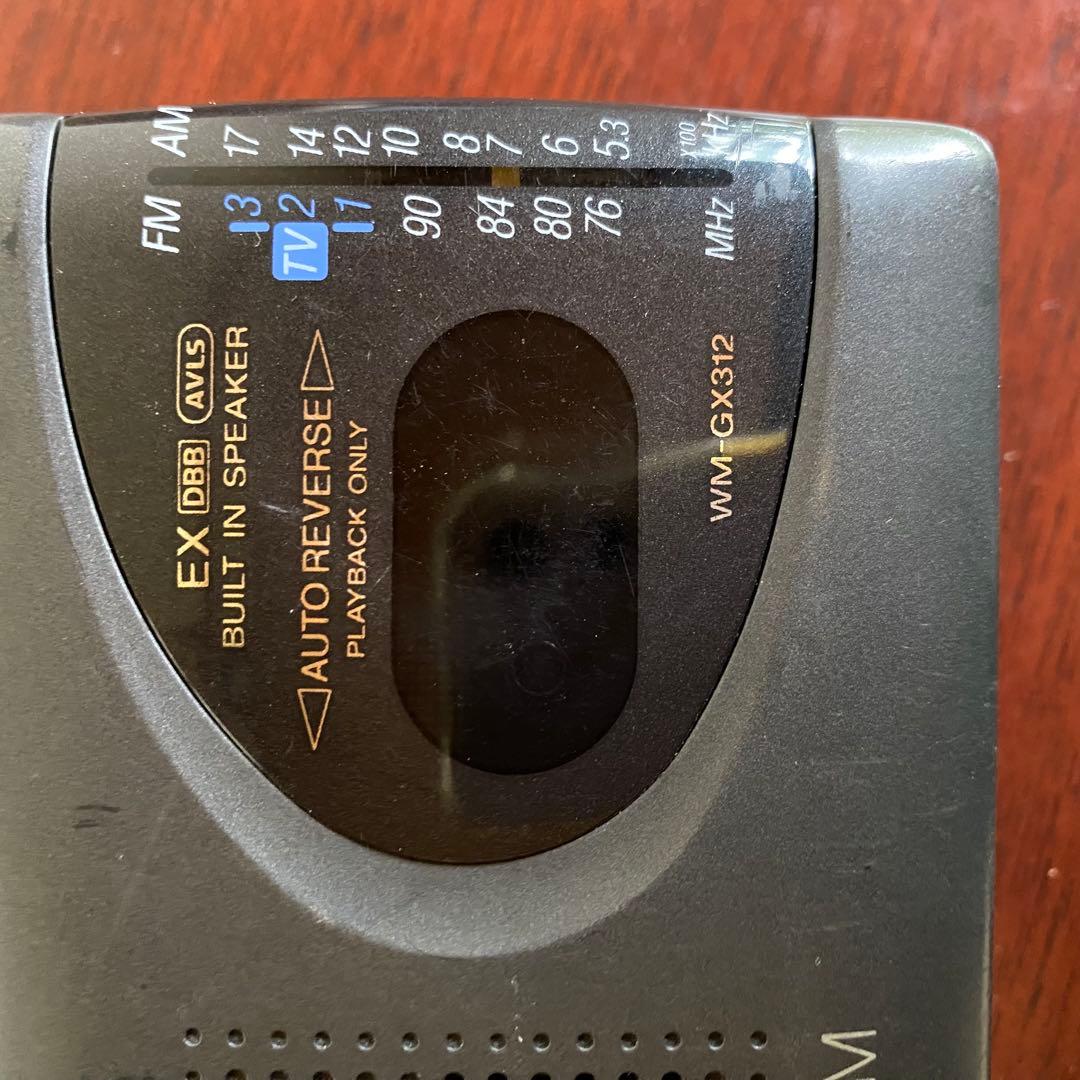SONY WALKMAN ラジオ カセット ウォークマン WM-GX312