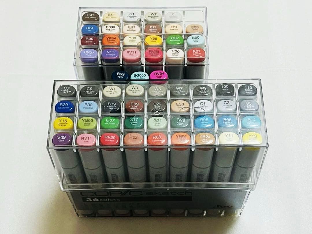 コピック　COPIC　コピックスケッチ　62色セット　イラストマーカー