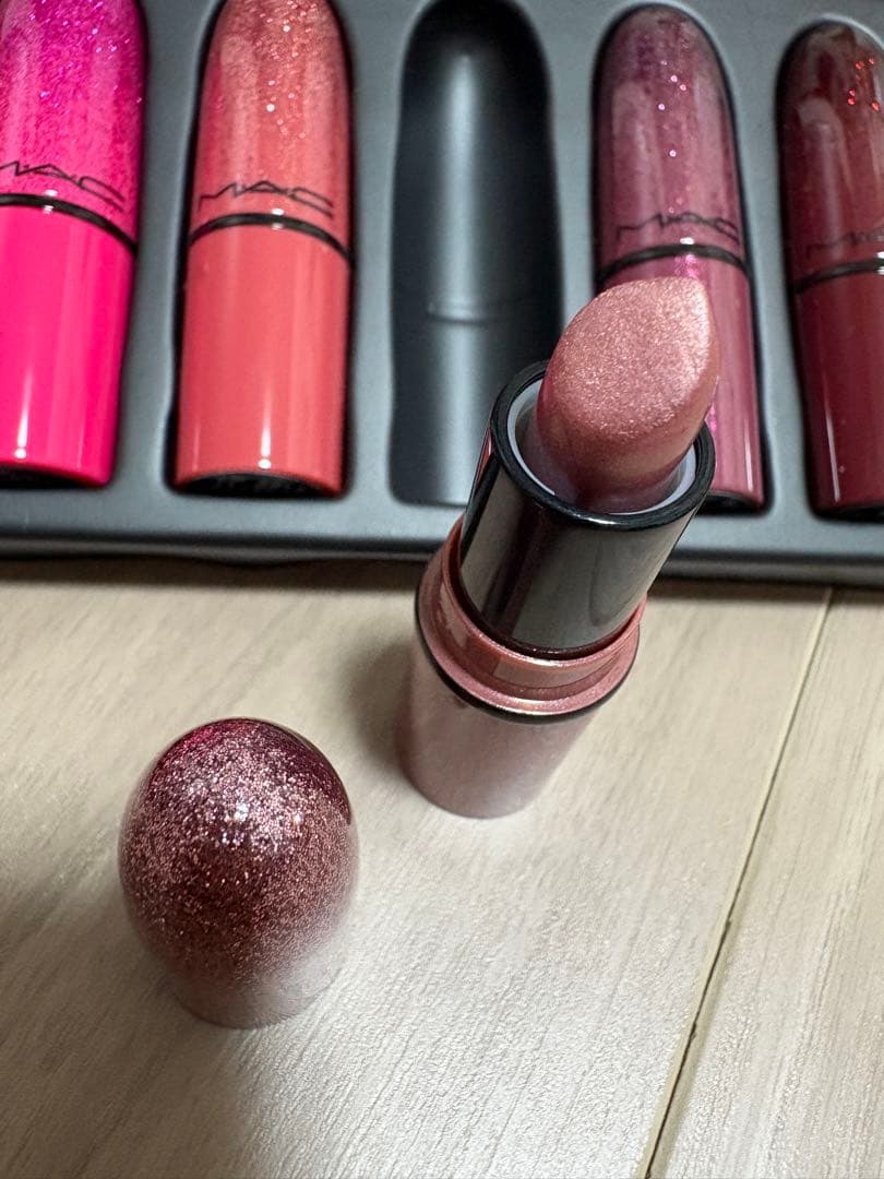 MAC クリスマスコフレ　リップセット