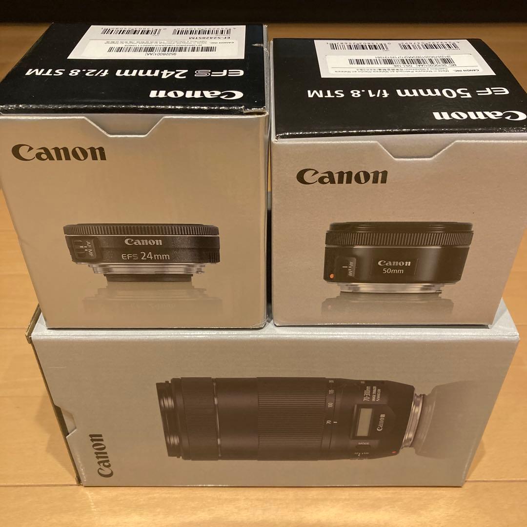 Canon EFレンズ3点セット