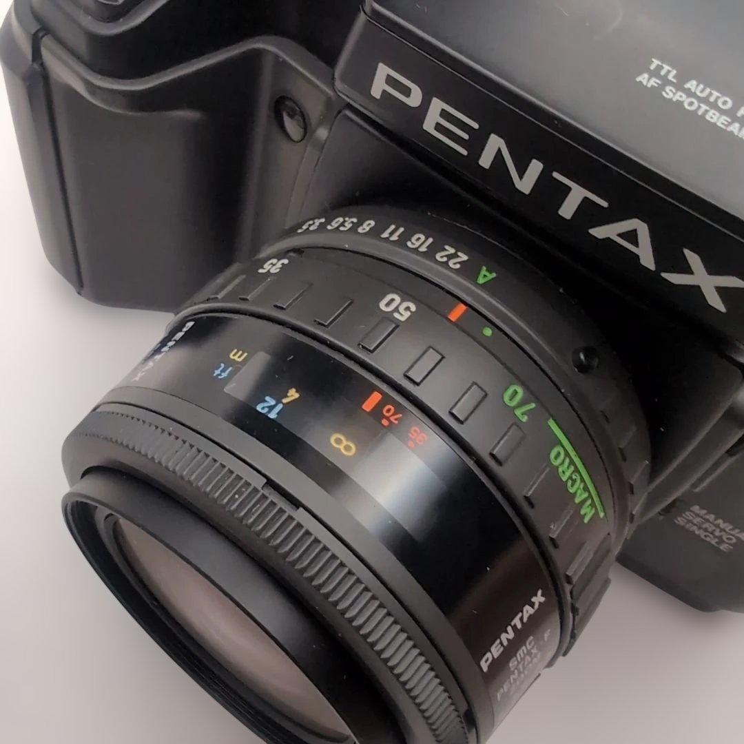PENTAX 一眼レフカメラ SFX ダブルレンズセット フラッシュ付き