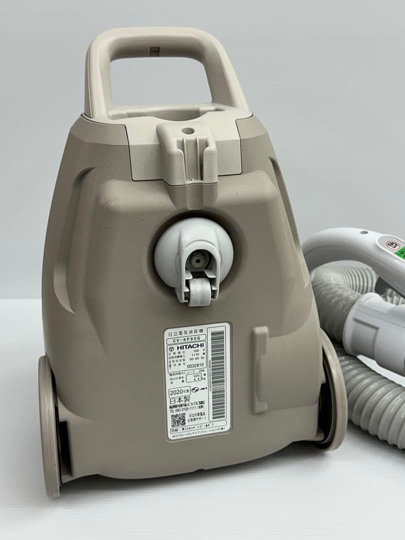 良品　動作保証品　2020年製　ホース付き　本体　日立　掃除機　CV-KP90G