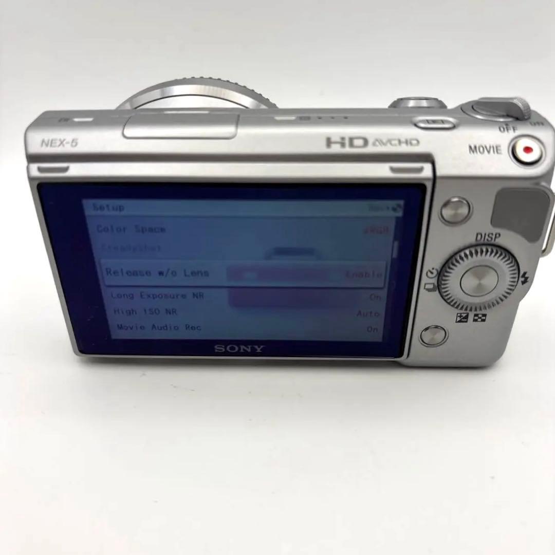 【完動品】SONY NEX-5 ミラーレス一眼カメラ　英語表記