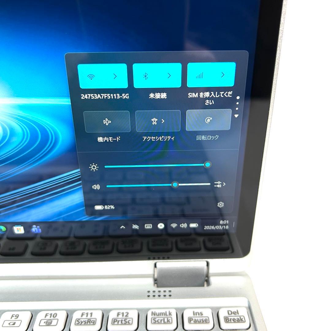 Let's note QV9 LTEタッチパネル i7 512GB 16GB