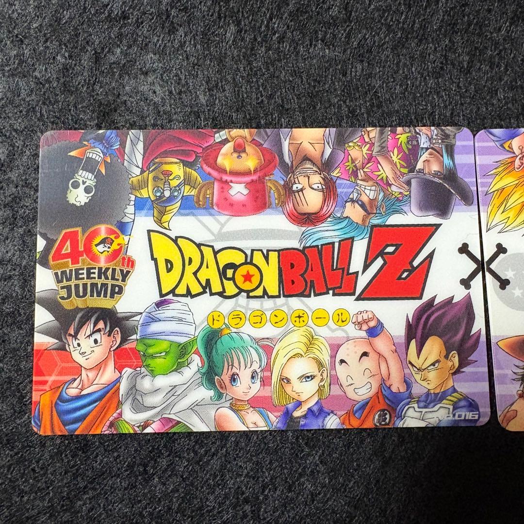 ドラゴンボール ワンピース カード 40周年記念 アニバーサリーカード 限定