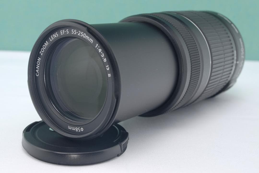 ☘️望遠レンズ✨ Canon EF-S55-250mm IS II 美品✨