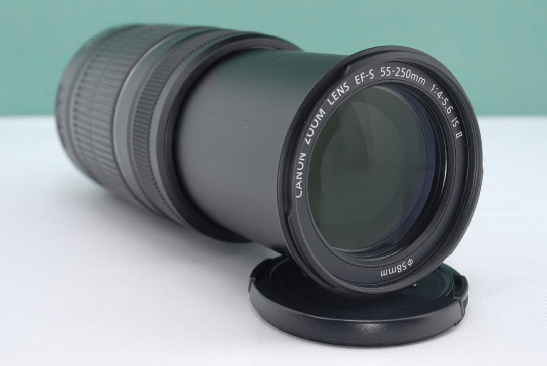 ☘️望遠レンズ✨ Canon EF-S55-250mm IS II 美品✨